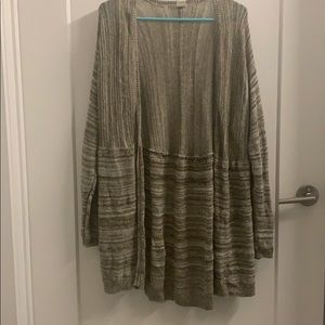Large tan Cardigan